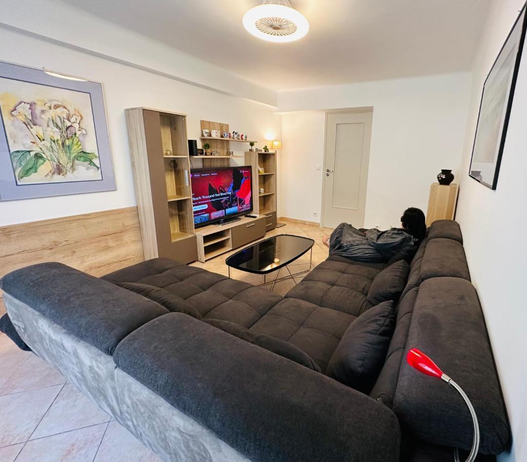 The Nice - 3 Rooms, 3Air Cond, 3Tv, 3Fans, 2 Wc, Wifi Everywhere 5Min Aeroport, Train, Beach, 1Min Tram, 15 Min Centre, Port, Parking Possible Dış mekan fotoğraf