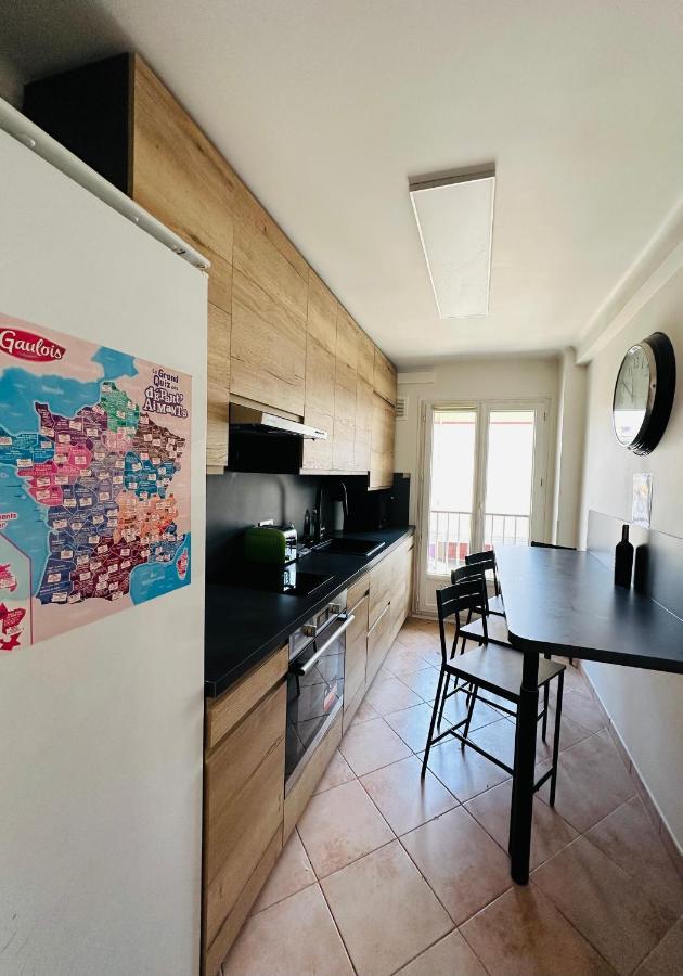 The Nice - 3 Rooms, 3Air Cond, 3Tv, 3Fans, 2 Wc, Wifi Everywhere 5Min Aeroport, Train, Beach, 1Min Tram, 15 Min Centre, Port, Parking Possible Dış mekan fotoğraf
